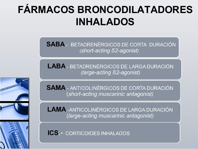 broncodilatadores inhalados